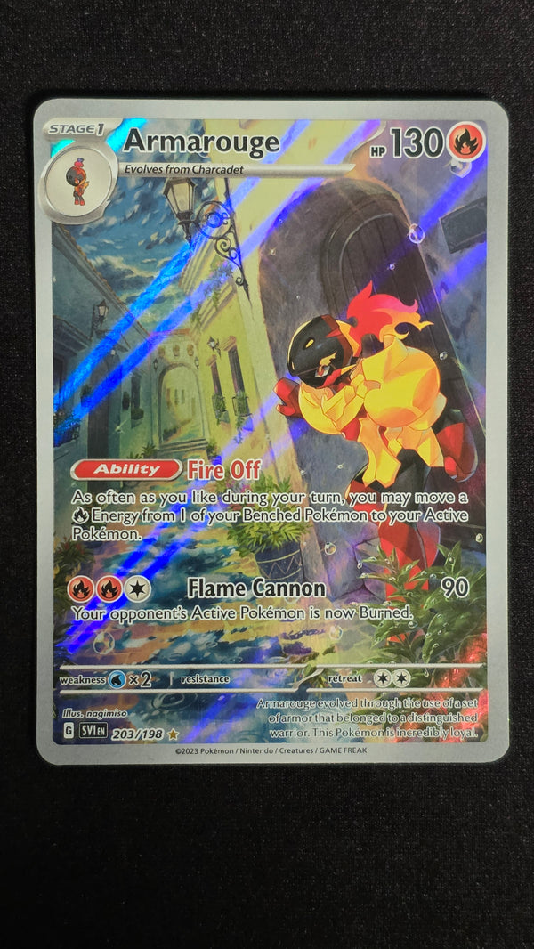 SV01: Scarlet & Violet Base Set #203/198 Armarouge